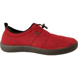 Damart - Iriserende Thermolactyl pantoffels - Dames - Rood - 38