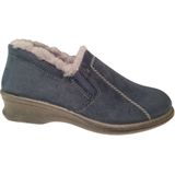 Rohde - Farun - Pantoffel - Blauw - Synthetisch - Schaapswol Voering