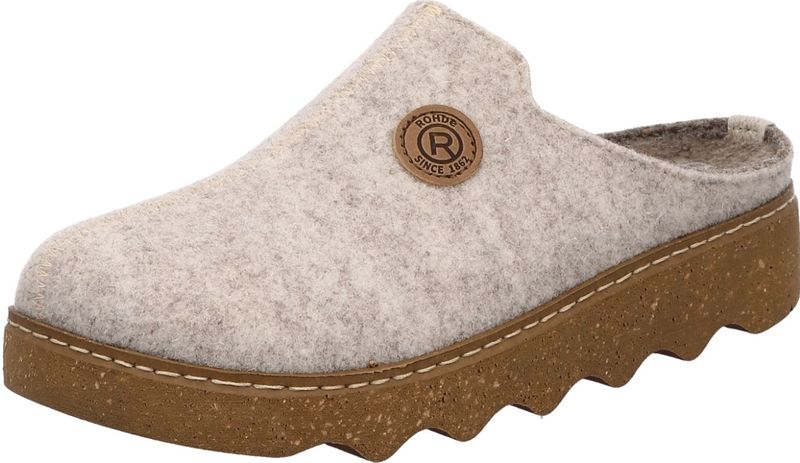 ROHDE Pantoffels Beige