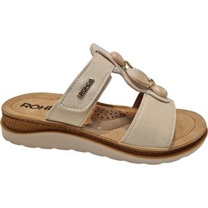 Rohde - 1305 - Slippers - Offwhite - Gezondheidsslippers