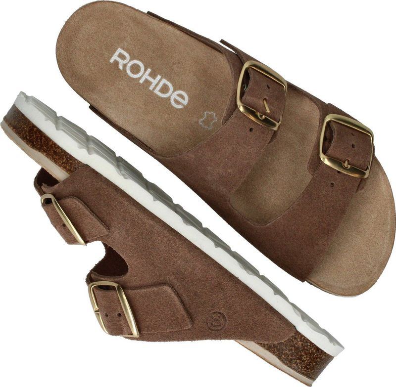 Rohde - Elba - Slipper - Ginger - Leer