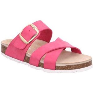 Rohde - Elba - Slipper - Roze - Leer - Verstelbare Band