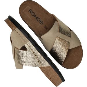Rohde - Soave 5410 - Slipper - Goud - Leer
