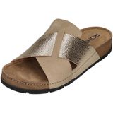 Rohde 5410 - Dames slippers - Kleur: Wit/beige - Maat: 40