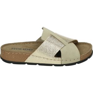 Rohde Pantolette "SOAVE", Sommerschuh, Hausschuh, Schlappen, Strandschuh mit Softfußbett