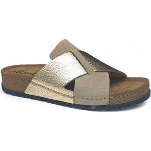 Rohde SOAVE Pantolette Sommerschuh, Hausschuh, Schlappen, Strandschuh mit Softfußbett