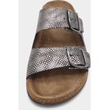 Rohde - Rodrigo 5872 - Slipper - Oxyd Silver - Leer - Rubber Zool