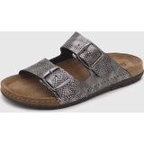 Rohde - Rodrigo 5872 - Slipper - Oxyd Silver - Leer - Rubber Zool