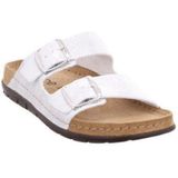 Rohde - Rodigo 5872 - Slipper - Zilver - Leer - Comfortabele Dames Slipper