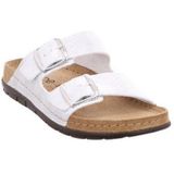 Rohde - Rodigo 5872 - Slipper - Zilver - Leer - Comfortabele Dames Slipper