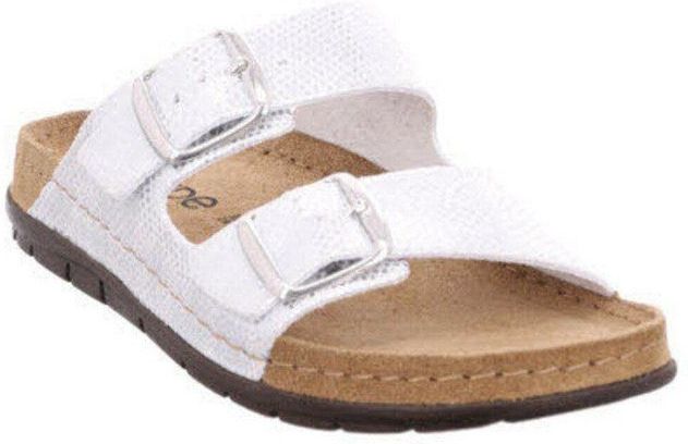 Rohde - Rodigo 5872 - Slipper - Zilver - Leer - Comfortabele Dames Slipper