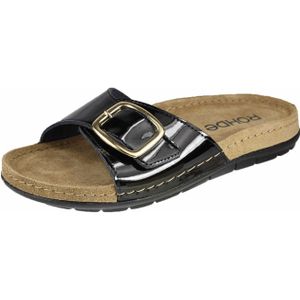 Rohde - Rodigo 5876 - Slipper - Zwart - Lakleer