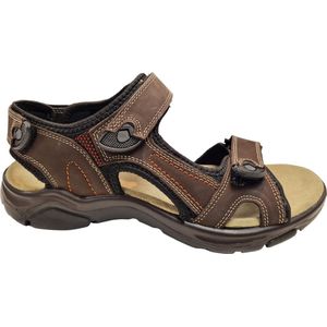 Rohde - Caluso 5955 - Sandaal - Espresso - Leer - Robuuste Rubber Zool