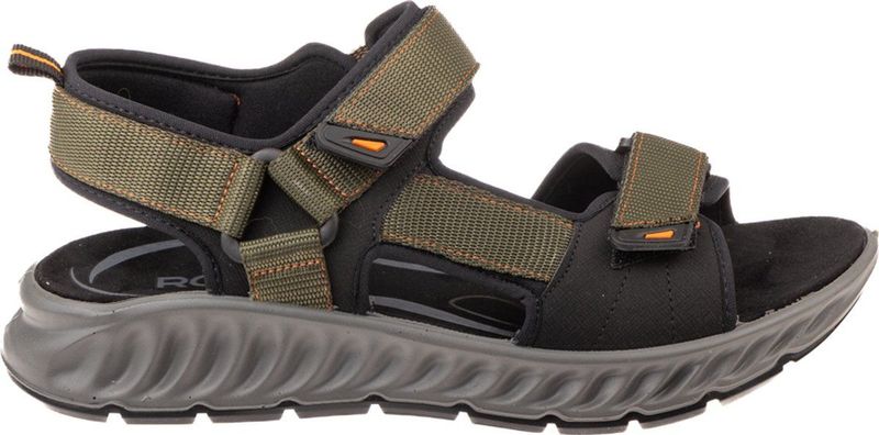 Rohde - 5965 Sandalen - Zwart - Leer