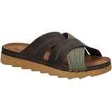 Rohde - Foggia - Slipper - Mocca - Leer - Rubber Zool