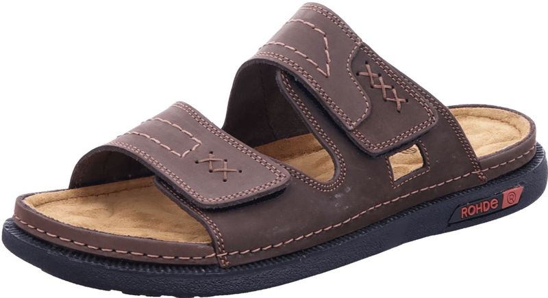 Rohde - Cento 6003 - Slippers - Espresso - Leer