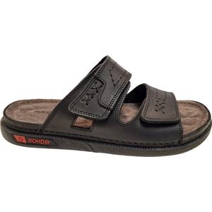 Rohde - Cento 6003 - Slipper - Zwart - Leer