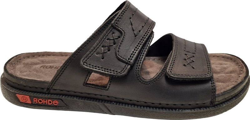 Rohde - Cento 6003 - Slipper - Zwart - Leer