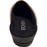 Rohde - Neustadt 2287 - Pantoffels - Linnen - Stof/Textiel