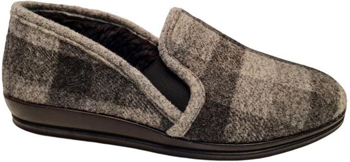 Rohde 2607 Heren Pantoffels - Grijs - Hoogwaardige Materialen