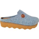 Rohde - Easy N - Klompen - Blauw - Vilt