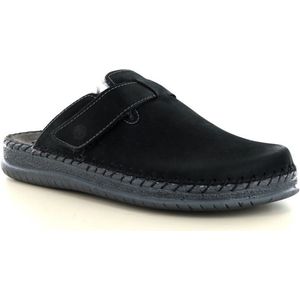 Rohde 6790 Pantoffels - Grijs - Nubuck - Herenpantoffels