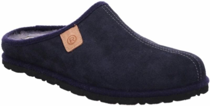 Rohde - Napoli Pantoffels - Ocean - Veloursleer - Uitneembaar Voetbed