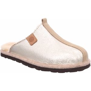 Pantoffeln Rohde Lana 7057 Damen Gold-Schuhgröße 39