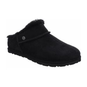 Rohde - Gardena - Pantoffel - Zwart - Veloursleer - Lamsvel Voering