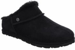 Rohde - Gardena - Pantoffel - Zwart - Veloursleer - Lamsvel Voering