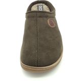 Rohde - 7141-61 Pantoffel Muil - Olijfgroen - Microvelours - Uitneembare Binnenzool