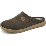 Rohde - 7141-61 Pantoffel Muil - Olijfgroen - Microvelours - Uitneembare Binnenzool