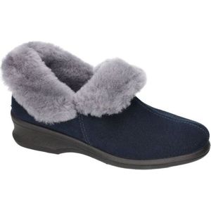 Rohde - Farun 2515 - Pantoffels - Donkerblauw - Textiel - Rubber Zool