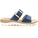 Rohde - Slippers - Dames - Blauw - Synthetisch Materiaal