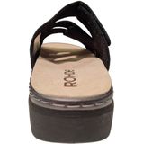 Rohde - Slippers 5221 - Gezondheidsslippers - Zwart - Leer