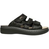Rohde - Slippers 5221 - Gezondheidsslippers - Zwart - Leer