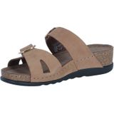 Rohde - Soave 5416 - Damesslipper - Zwart - Veloursleer en Grainnappa Perlato