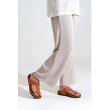 Rohde - Dames Slippers - Blauw - Veloursleer - Wijdte G - Rubber Zool