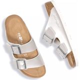 Rohde Pantolette "ALBA", Sommerschuh, Hausschuh, Zweischnaller, Schlappen mit Softfußbett