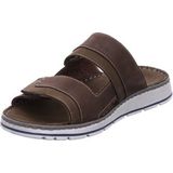 Gezondheidsslippers - Zwart - Leer - Zacht Voetbed