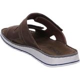 Gezondheidsslippers - Zwart - Leer - Zacht Voetbed