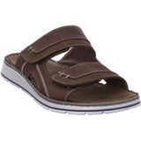 Gezondheidsslippers - Zwart - Leer - Zacht Voetbed