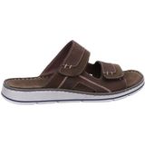 Gezondheidsslippers - Zwart - Leer - Zacht Voetbed