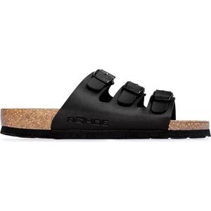 Rohde RODIGO Pantolette Sommerschuh, Schlappen, Strandschuh, Badeschuh mit Leder-Softfußbett
