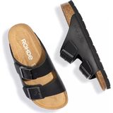 Rohde - 1515 - Pantoffels - Bruin - Lederen Slof