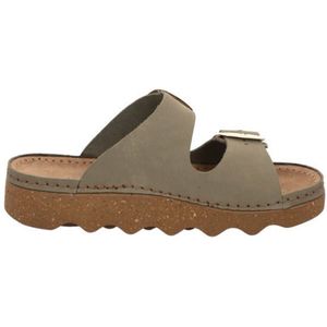 Rohde - Foggia-D - Dames Slipper - Groen - Synthetisch Perlato