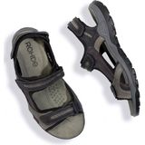 Rohde - Biella 5380 - Sandaal - Black - Nubuck Leer