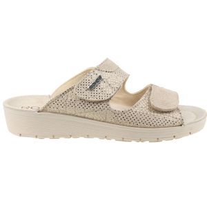 Rohde, Flat Sandalen Beige, Dames, Maat:40 EU