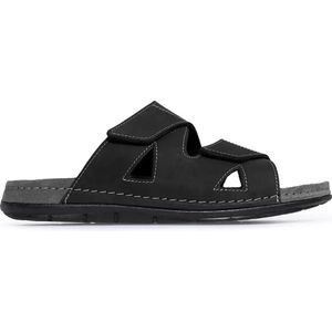 Rohde, Flat Sandalen Zwart, Heren, Maat:45 EU