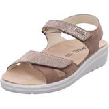 Zomerschoen - Kaki - Textiel - Klittenbandsluiting